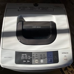 HITACHI 日立　洗濯機　NW-50A 2017年製　5kg の画像