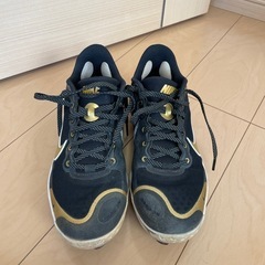 Nike Reactスパイク、ブラック/ゴールド
