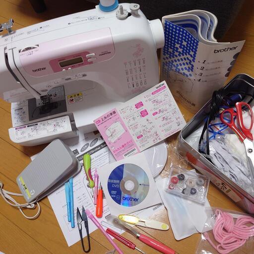 コンピューターミシン 道具一式