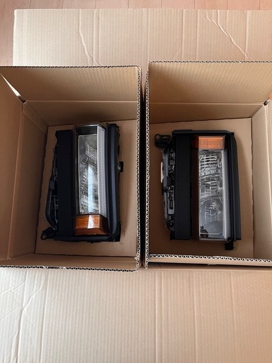 ランドクルーザー 250 純正 ヘッドライト 角目 ２５０ ランクル VX 正規品 リフレクター ヘッド
ランプ 新車外し