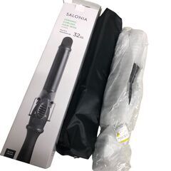 未使用品 サロニア コテ カールアイロン 32㎜ ブラック 