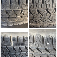 ★6穴ホイール付き　215/70R15 LT スタッドレスタイヤ！ハイエース　ダイナ　カムロード　キャラバンの画像