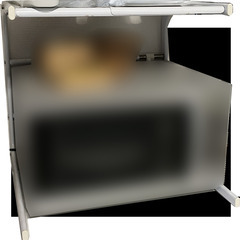 伸縮式レンジ上ラック【無料でお譲りいたします（※引き取りに来てい...