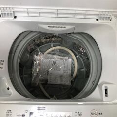 ★2019年製★極上超美品 中古★東芝 4.5㎏ しっかり洗う「パワフル洗浄」丈夫で清潔なステンレス槽。洗濯機【AW-45M7】73019-1-010の画像