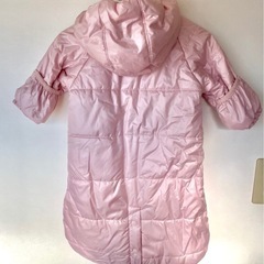 【美品】ユニクロ 2way ジャンプスーツ 60～70センチ】 ピンクの画像