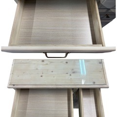 NO.2130 《美品》 ドレッサー 鏡 机 収納家具 家具 中古の画像