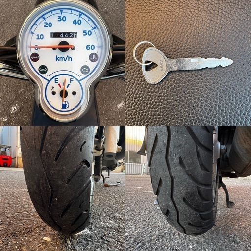 ヤマハ　ビーノ FI SA37J ブラック　実働　動画あり　大阪