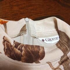 【美品】GRASP フラワープリント 長袖カットソーの画像