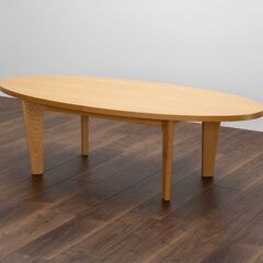 IDEE ｲﾃﾞｰ OAK LOW TABLE　Lｻｲｽﾞ　ｵｰｸ材 ﾅﾁｭﾗﾙｸﾘｱ塗装