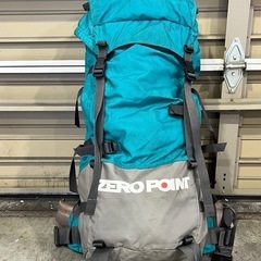 モンベル、ゼロポイントの登山用ザック中古値下げ