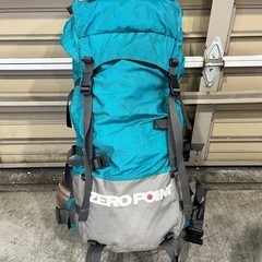 モンベル、ゼロポイントの登山用ザック中古値下げの画像