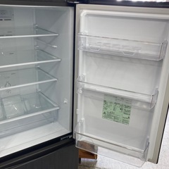 【愛品館江戸川店】保証充実AQUA　2022年製201L　2ドア冷凍冷蔵庫AQR-20E2（K)の画像
