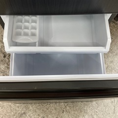 【愛品館江戸川店】保証充実AQUA　2022年製201L　2ドア冷凍冷蔵庫AQR-20E2（K)の画像