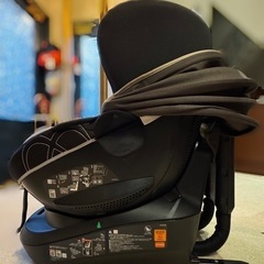【お譲り先決まりました】エールべべ　クルット4iグランス　プラチナブラック　BF885 ISOFIX AILEBEBEの画像
