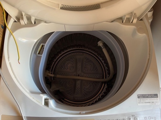 SHARP 6.0kg洗濯機 2019年製 ES-GE6C-W型　