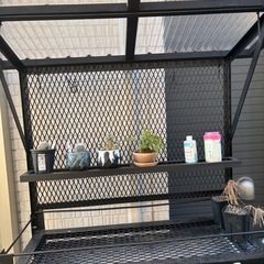 植物育成アイアンラックの画像