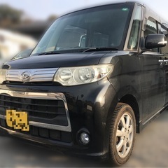 激安早い者勝ち⚠️車検長め‼️タント　カスタム　車検8年2月　後...