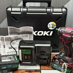【未使用】ハイコーキ HiKOKI WH36DC(2XPRSZ)...