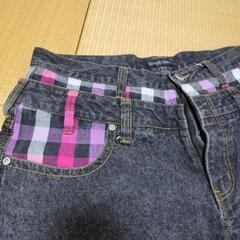 ハーフジーンズの画像