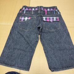 ハーフジーンズの画像