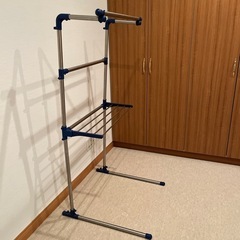 19日お昼までに取りに来ていただける方限定、洗濯物干しラックの画像