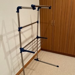 19日お昼までに取りに来ていただける方限定、洗濯物干しラックの画像