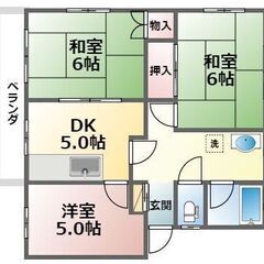 💛🧡賃料39,000円💛🧡敷金0・礼金0🎶駐車場1台無料🎶51....