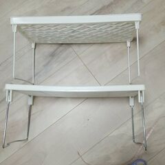 シンク下 食器 棚 ワイヤーラックの画像