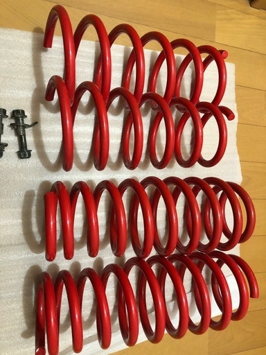 da64＆da17アップサスとキャンバーボルトセット