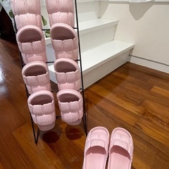 サンダルとサンダルスタンド