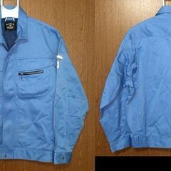【中古美品】秋冬用作業着上衣 Lサイズ エコ 5IVE スターブ...