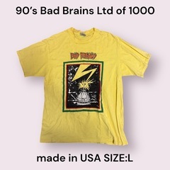 90’s BAD BRAINS Ltdof 1000 T-shi...