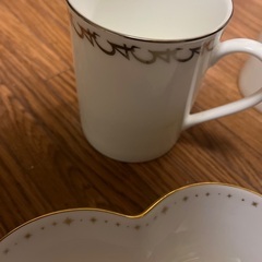 4℃マグカップ 2個 お皿2枚の画像