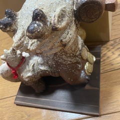 信楽焼　干支　辰　陶仙作の画像