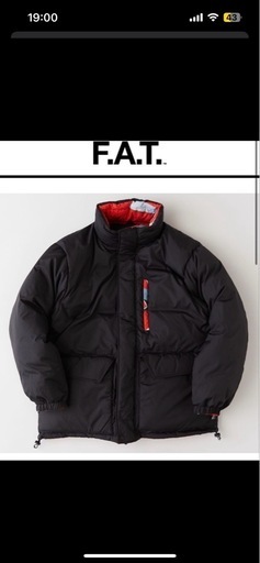 ダウンジャケット　F.A.T FATE "DEPTH"
