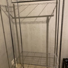 ステンレス製ハンガーラック
