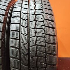 DUNLOP WINTTER MAXX WM02 215/60R17 17インチ スタッドレス 4本 20年製 バリ溝 アルファード ヴェルファイア等　(KTL283)の画像