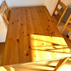 IKEAダイニングセットダイニング テーブル の画像