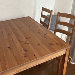 IKEAダイニングセットダイニング テーブル の画像
