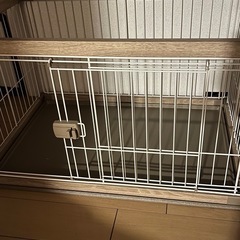 ペットゲージ＋小型犬用トイレ