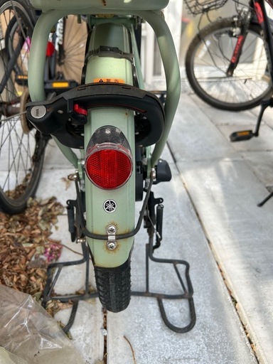 電動自転車　ヤマハ　パスキスミニアンsp ペットポーター