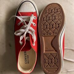 【子ども用靴・コンバース（CONVERSE）差し上げます】