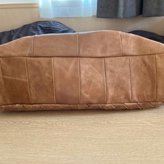 本革製の2wayバッグの画像