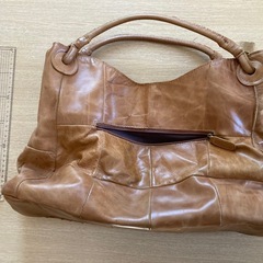 本革製の2wayバッグの画像