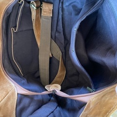 本革製の2wayバッグの画像