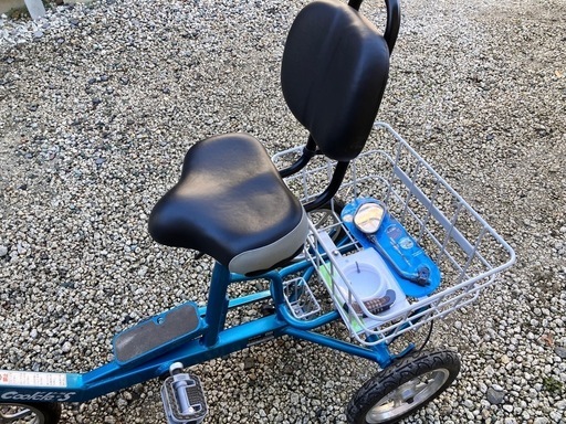 美車】シニア用三輪自転車クークルS クークルS 四輪自転車 シニア向け