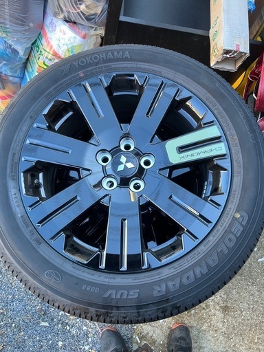 アルミホイル着きタイヤ