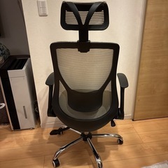 不具合無しオフィスチェア　昇降機能有りの画像