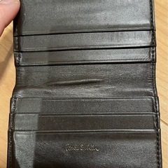 中古品　Paul Smith ミニサイフ　ブラウンの画像