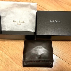 中古品　Paul Smith ミニサイフ　ブラウン
